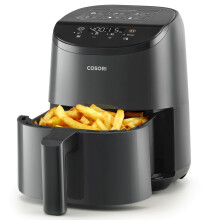 COSORI Small Air Fryer 2L Portable for Camping RV Van Travel, 900W Low Wattage Compact with LED Touchscreen, Nonstick Dishwasher Safe, 30 Online Recip