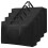 4 Pack 125L Large Storage Bags with Zips 1