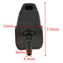 HEADLIGHT HEADLAMP WASHER NOZZLE SPRAYER FOR HONDA CRV CR-V II 2 MK2 01-05