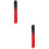 2Stk Motorradhelm Rot Helm Schmückendes Accessoire 6