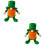 2Stk Plüsch Figur Grün, St Patrick's Tag Für Zuhause 6