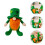 2Stk Plüsch Figur Grün, St Patrick's Tag Für Zuhause 8