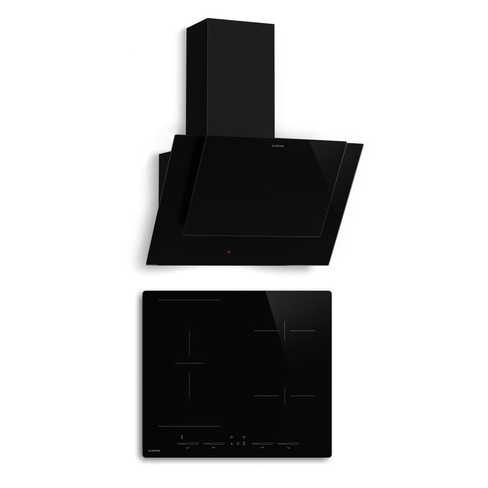 Klarstein Halosync Induction Hob With Extractor - 60Cm, 4 Zones, 8400W