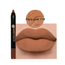 (Matches the image) Velvet Matte Lipstick Pen Lip Liner Pencil, Long-lasting High-Pigment Lip Gloss Non-stick Lip Glaze Lip Makeup for Women