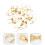 60Stk Goldene Schmuckverbinder Für DIY Und 9