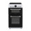 MONTPELLIER Montpellier MDOC50FS 50cm Double Ceramic Cooker in Silver 1