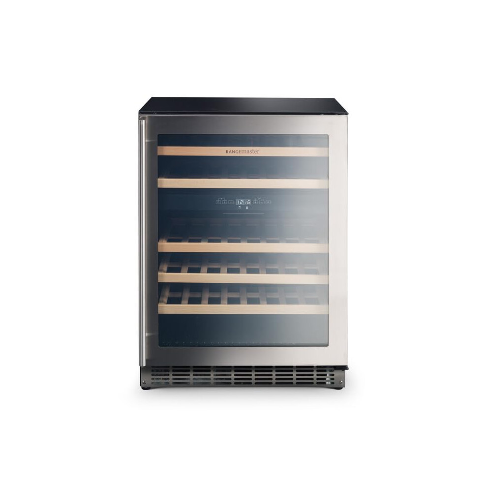 Rangemaster 60Cm Undercounter Wine Cabinet In Stainless Steel / Stainless Steel Trim Rdz6046ss - Image 3
