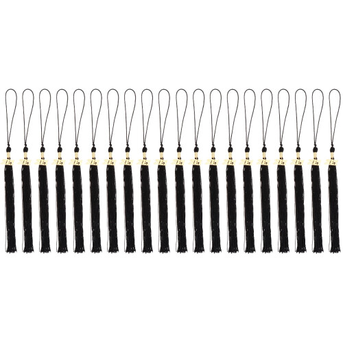 20Stk Tassel Anhänger Für Abschlussfeier Geschenkdeko 1