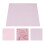 1Stk Rosa Elastischer Chiffon Stoff Polyester DIY Nähmaterial 8