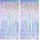 Iridescent Party Streamers Backdrop 1