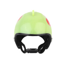 2Stk Haustierhelm Hühner Kopfschutz Aus Kunststoff Elastisch