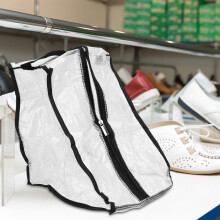 10Stk Wiederverwendbare Stiefeltaschen Reißverschluss Schuhbeutel
