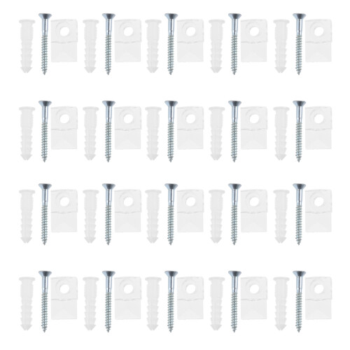 60Sets Mehrfarbige Spiegelclips Halterung Für Wohnbereiche 1