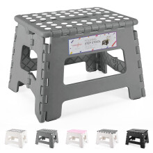 HOUSE DAY Folding Step Stool 9 Inch