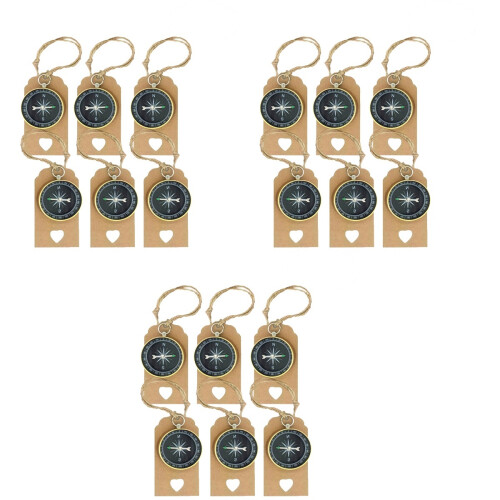 30Sets Gartenthemen Kompass Für Hochzeit & Reisefeier 1