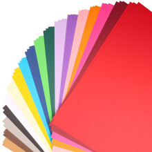TrueIsland 300gsm A4 Coloured Card Paper 50 Sheets Coloured Paper in