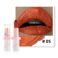 (Matches the image) Metallic Pearl Lip Gloss Shimmer Liquid Lipstick Long Lasting Waterproof Shiny Diamond Lip Glaze 10 Colors