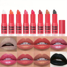 (Matches the image) 8 Colors Velvet Lip Gloss Pearlescent Lipstick Glitter Lipstick Black Lipstick Long Lasting Non-Fading Non-Sticky Cup Lipstick