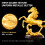 VGSEBA Acrylic Paint Metallic - Gold Paint 125ml 2