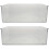 2Stk Transparentes Hamster Badebecken Kunststoff Und Langlebig 5