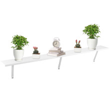 M.J COMFY-LIFE Radiator Shelves - No-Drilling MDF Wooden Floating Shel