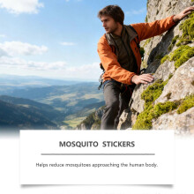 Laniska Mosquito Repellent Care Patches - Daily Protection Against Mosquito Bites, Stick-On for Clothing And Strollers, Portable Mosquito Repellent St