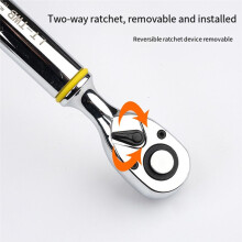 1/2In 10-200N.M Digital Torque Wrench Professional Torque Adjustable Wrench for Bike Car Bicycle Repair Torque Tool Key