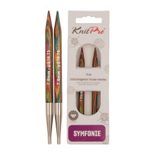 KnitPro Symfonie Interchangeable Circular Needles 5" (13cm) | 7.00mm