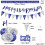 Boys 16th Birthday Decorations Blue Silver 16th Birthday Party 6