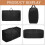 4 Pack 125L Large Storage Bags with Zips 6