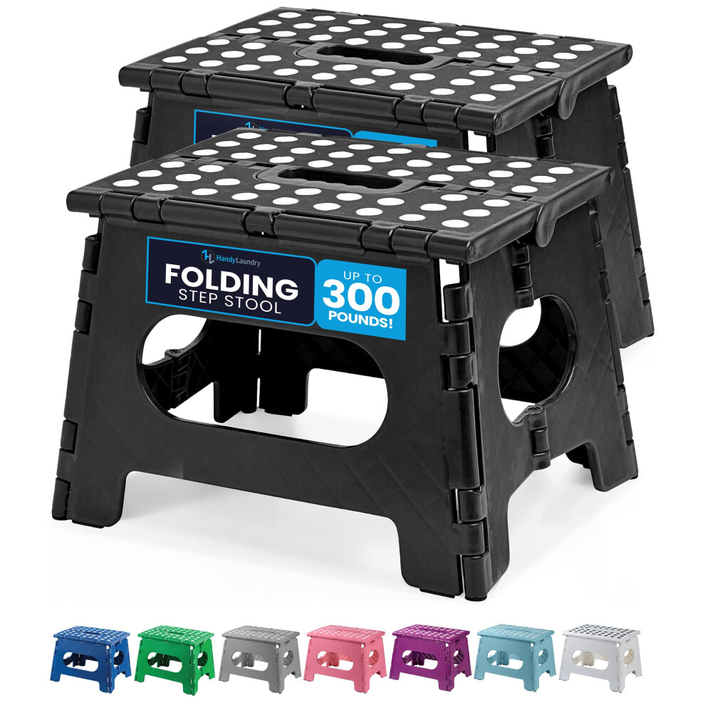 Folding Step Stool - Lightweight, Ultra-Sturdy, Portable & Multi-Functional Â Ideal For Adults, Kids, And Seniors Â Non-Slip Grip, Easy Storage, A 5003416722486
