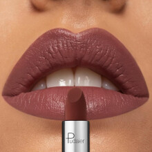 (Matches the image) Waterproof 24 Hours Velvet Matte Lip Gloss Moisturizing Nude Lipsticks Long Lasting Sexy Red Lip Tint Makeup Cosmetic Lip Gloss