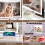 halumao Vanity Mirror with Lights - 80 x 60 cm Large Makeup Mirror wit 5