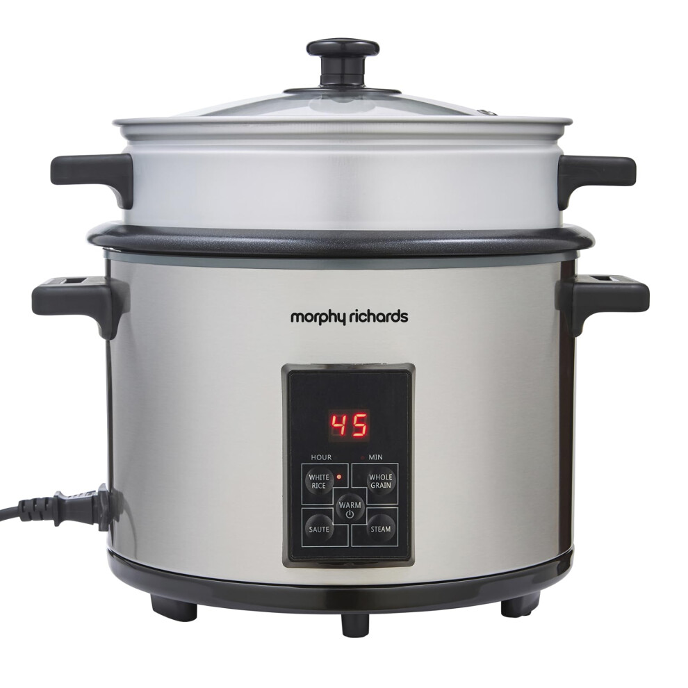 Morphy Richards 1.8L Electric Rice Cooker & Steamer - 1.8L