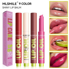 (Matches the image) Multicolor Press Lipsticks Lip Care Hydrating Solid Lip Gloss Long-Lasting Lip Glaze Lip Makeup