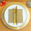 Table Fun 100 x Soft Gold Paper Napkins - 2ply 33cm 4