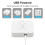 Tuya Zigbee Human Presence Detector with Holder  Human Body PIR Sensor MmWave  Microwave Motion Sensor Detect 8