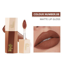 (Matches the image) 14 Colors Lip Glaze Non-Stick Long Lasting Red Lip Mud Highly Saturated Matte Liquid Lipsticks Makeup Lip Gloss
