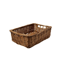 Arthur Cameron - Rectangular Shallow Wicker Storage Tray