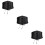 3Stk Damen Taillengürtel Leder, Schnürung, , Elegant 8