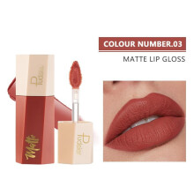 (Matches the image) 14 Colors Lip Glaze Non-Stick Long Lasting Red Lip Mud Highly Saturated Matte Liquid Lipsticks Makeup Lip Gloss