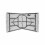 REQUISITE NEEDS Heavy Duty 6ft Folding Trestle Table Plastic 6