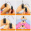 60 Pcs Hanger Connector Hooks, Space Saving Cascading Hanger Hooks, Black 4