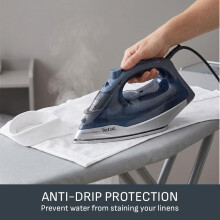 Tefal Express Steam Iron, 2600W, 190 g/min Steam Boost, 45g/min Continuous Steam, 270ml Water Tank, Durilium Airglide Non Stick Soleplate, Auto Off, F