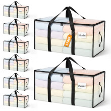 RICHER HOUSE 90L Heavy Duty Moving Boxes & Clothes Storage Bags