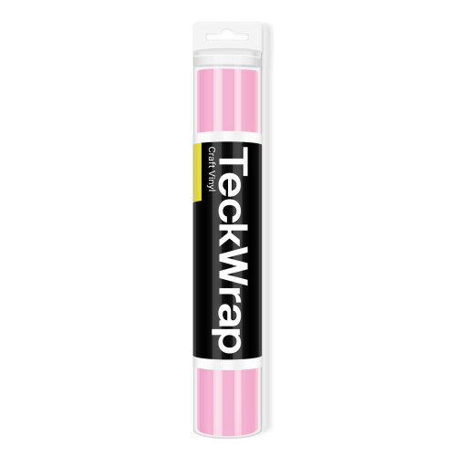 TECKWRAP 001 Permanent Vinyl Roll Sweet Pink