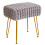 IBUYKE Makeup Vanity Chair, Rectangular Footrest Stool, Grey WBD003G 1
