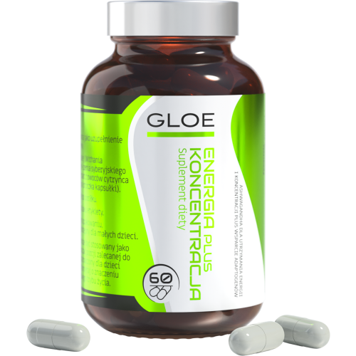 Gloe Energia Plus Koncentracja 60 kapsułek