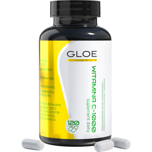 Gloe Witamina C 1000 120 kapsułek