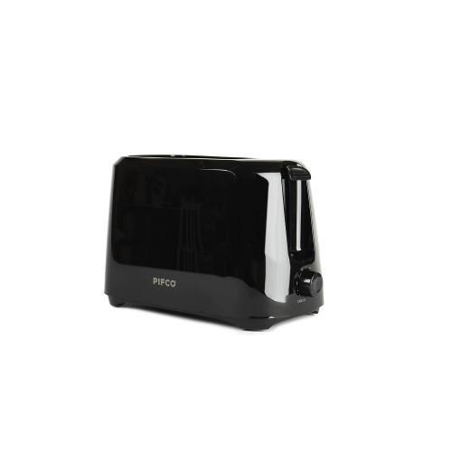 PIFCO Black Toaster 2 Slice - 700W
